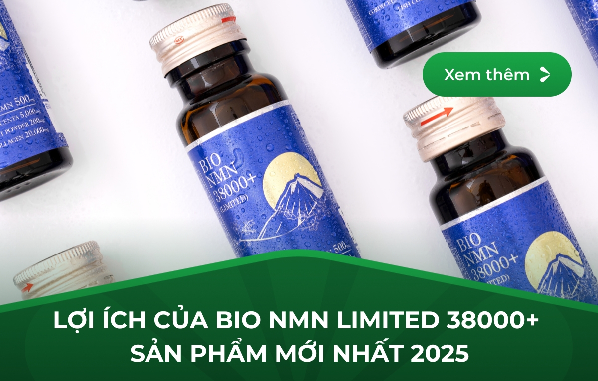 BIO NMN LIMITED 38000+ CÓ TỐT KHÔNG? GIẢI MÃ HOẠT CHẤT NMN